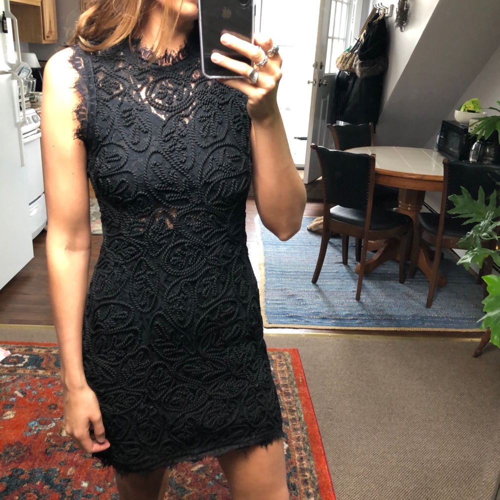NWOT sexy lace little black classy dress